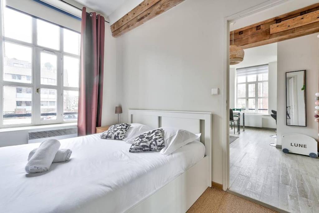 Appartement Lumineux Et Calme Parking Gratuit Lila Exterior foto